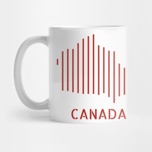 Canada Flag Canadian T-Shirt - For Man And Women Mug